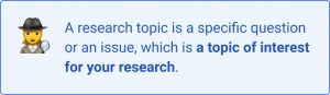 topics for research undergraduate
