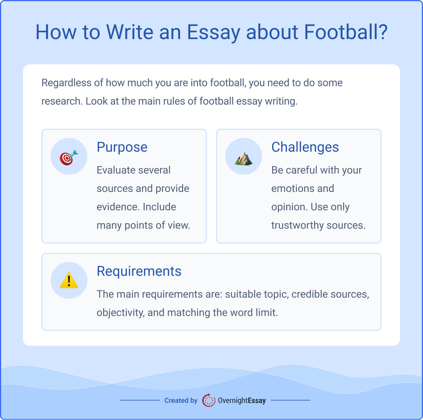 discursive essay topics football