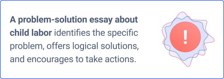 problem solution essay about child labor