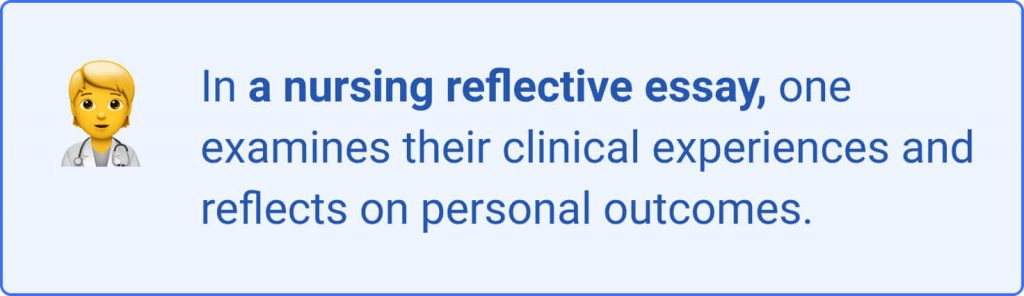 reflective essay mentorship nursing