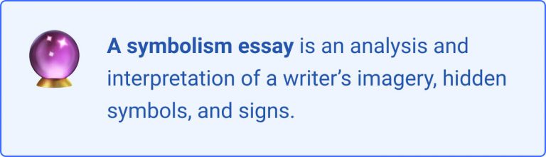 symbolism essay title ideas